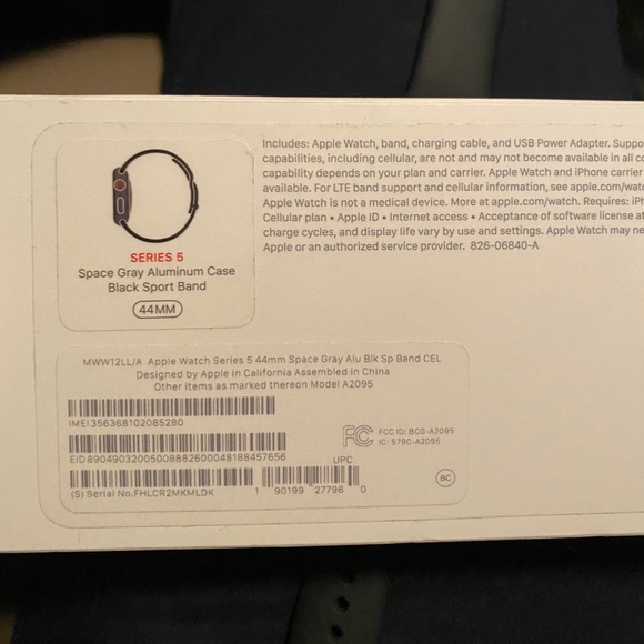 Series 5 Apple Watch 44mm